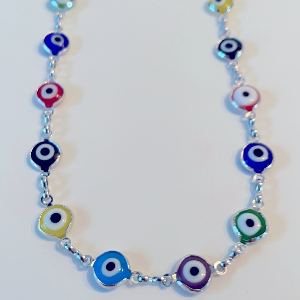 NWT Evil Eye Necklace
